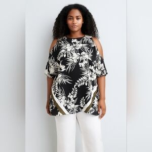 Top Shop Floral Blouse